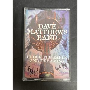 Dave Matthews Band Under the Table and Dreaming 1994 Cassette Tape RCA 07863